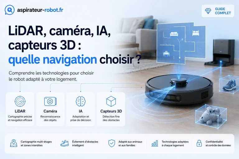 LiDAR, caméra, IA, capteurs 3D : quelle navigation choisir ?
