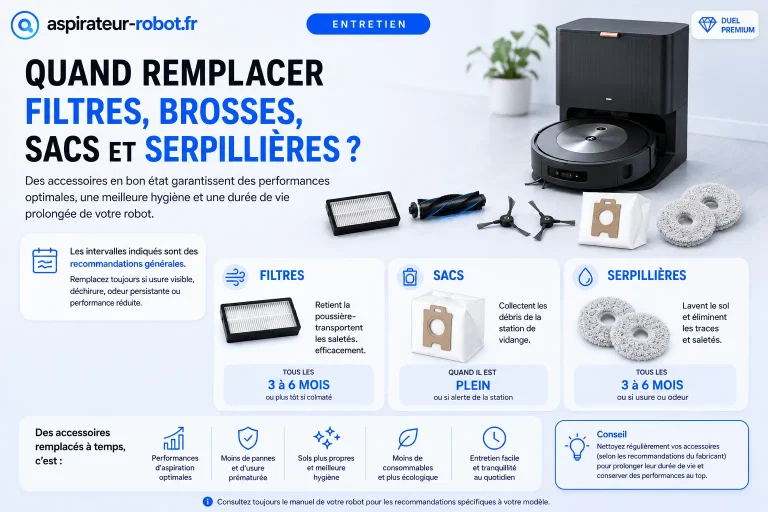 Pourquoi mon robot ne retourne plus à sa base